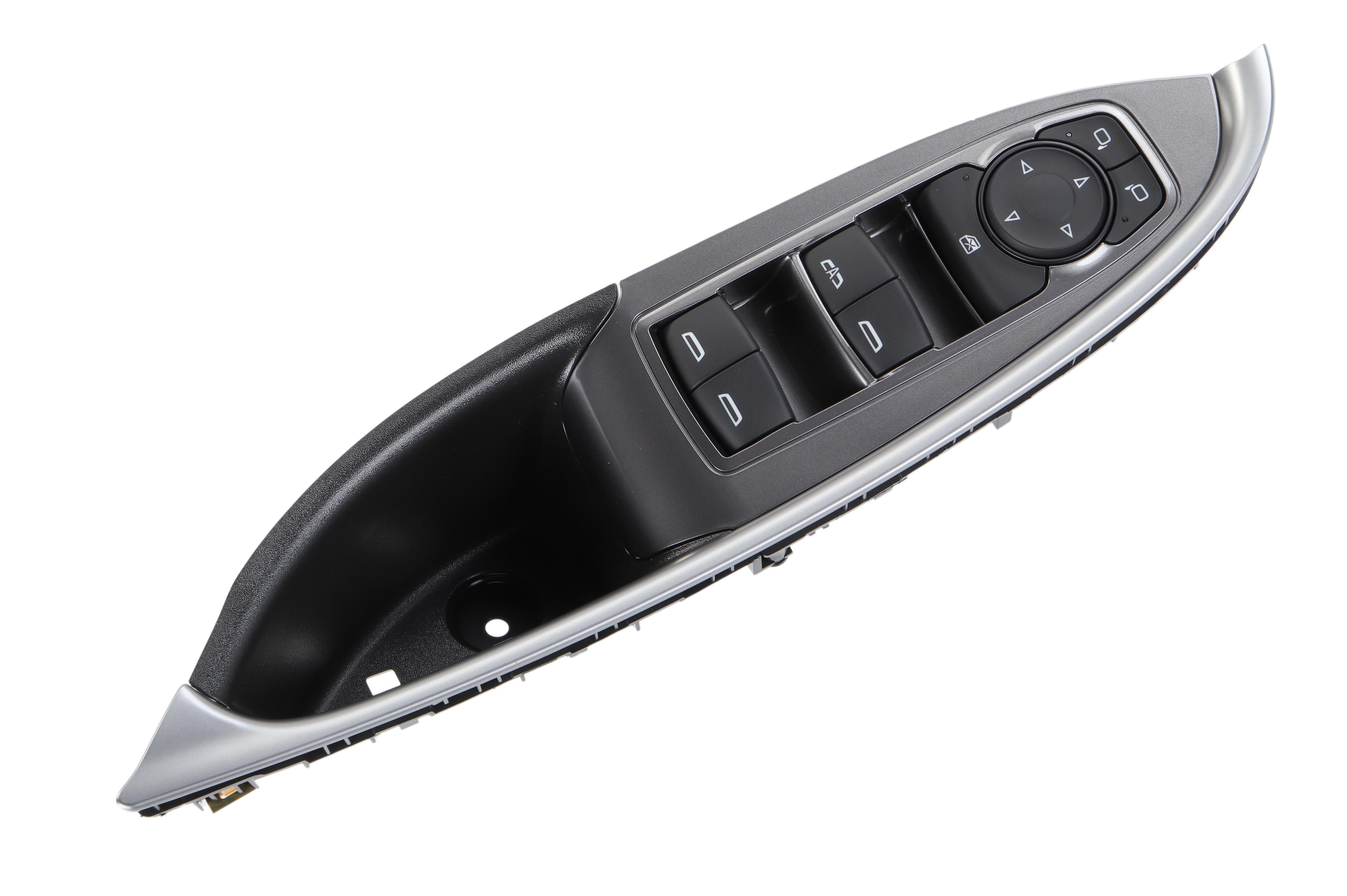 GM Genuine Parts Liquid Palladium Dark Metallic Front Driver Side Door Accessory Switch Mount Plate