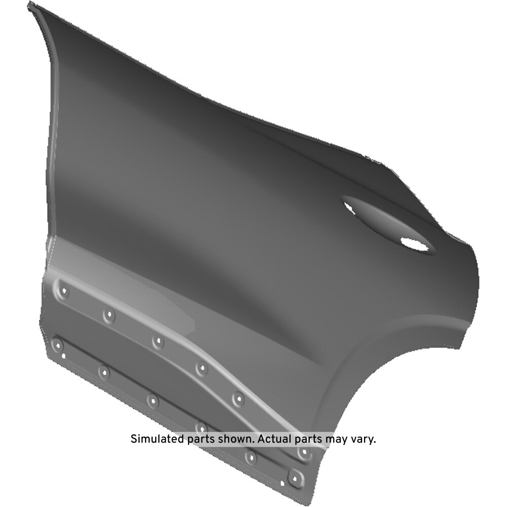 GM Genuine Parts Rear Passenger Side Door Outer Panel