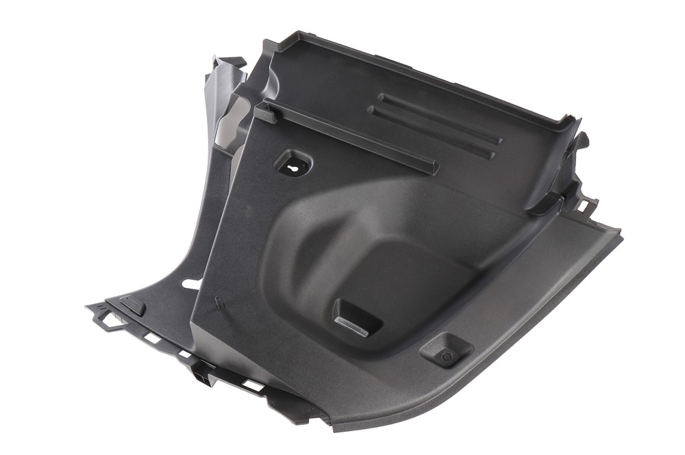 GM Genuine Parts Black Driver Side Quarter Lower Rear Trim Panel