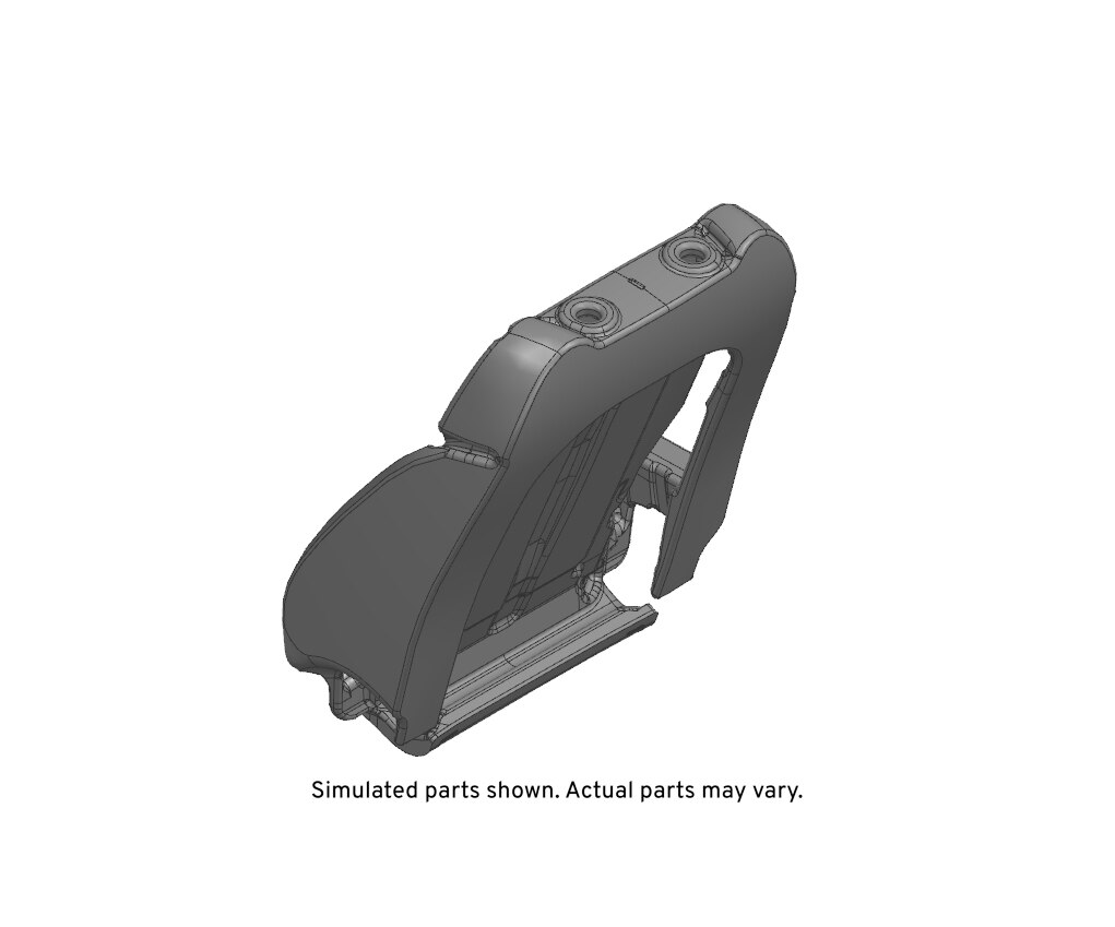 GM Genuine Parts Front Passenger Side Seat Back Comfort Pad