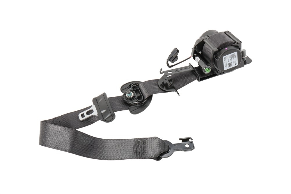 GM Genuine Parts Jet Black Front Passenger Side Seat Belt Retractor Kit