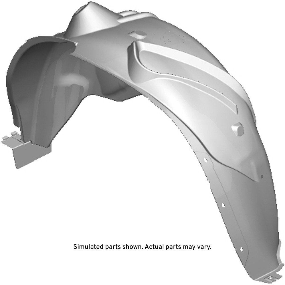 GM Genuine Parts Rear Driver Side Wheelhouse Liner