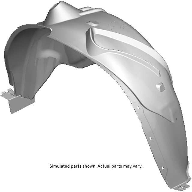 GM Genuine Parts Rear Driver Side Wheelhouse Liner