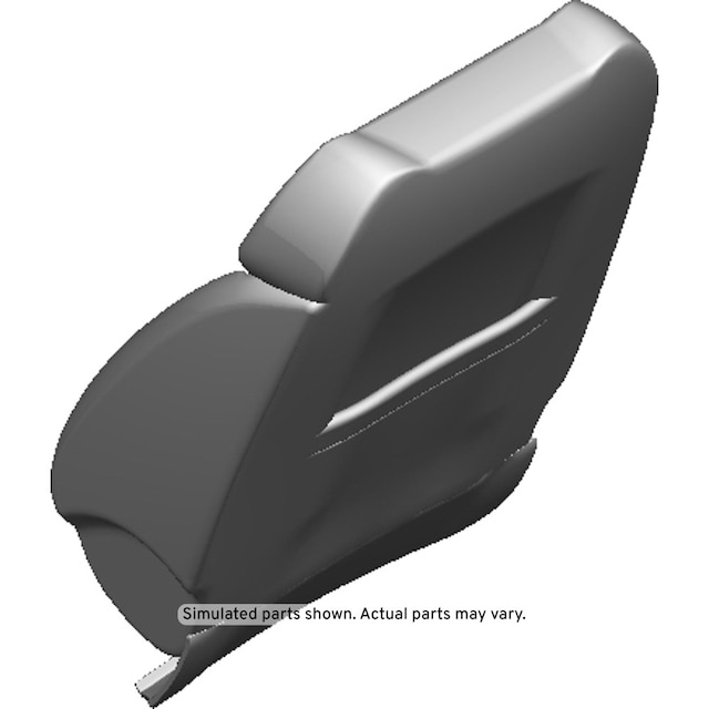 GM Genuine Parts Dark Gray Front Passenger Side Seat Back Cover