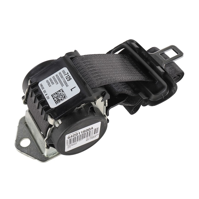 GM Genuine Parts Jet Black Rear Driver Side Seat Belt Retractor Kit