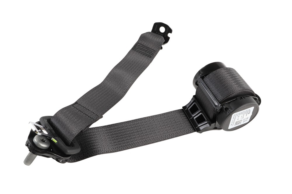 GM Genuine Parts Jet Black Rear Driver Side Seat Belt Retractor
