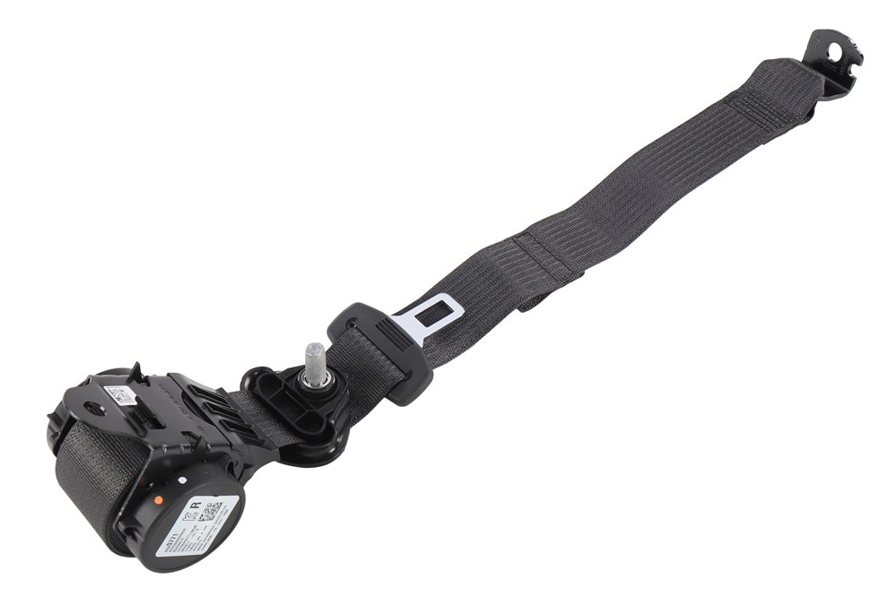 GM Genuine Parts Black Rear Passenger Side Seat Belt Retractor