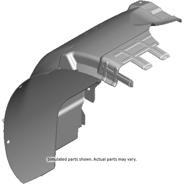 GM Genuine Parts Front Driver Side Wheelhouse Front Liner