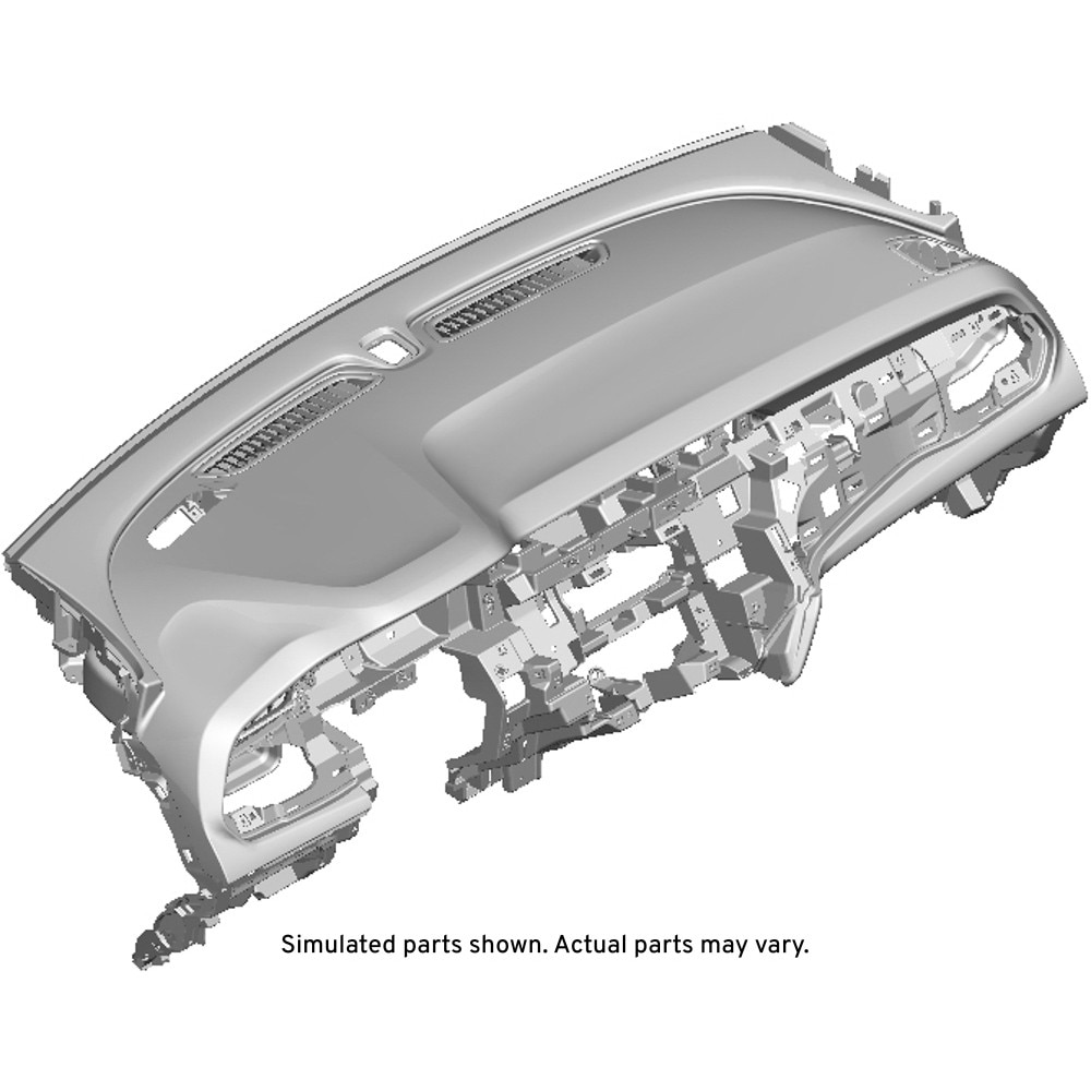 GM Genuine Parts Gray Instrument Panel