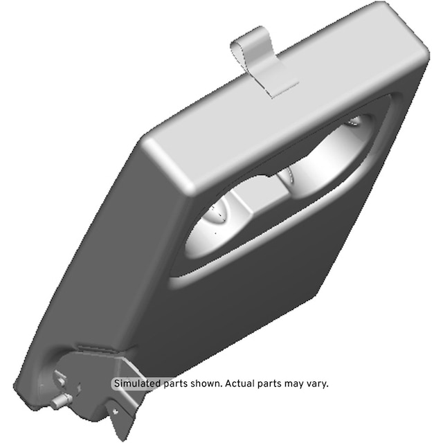 GM Genuine Parts Black Rear Seat Armrest