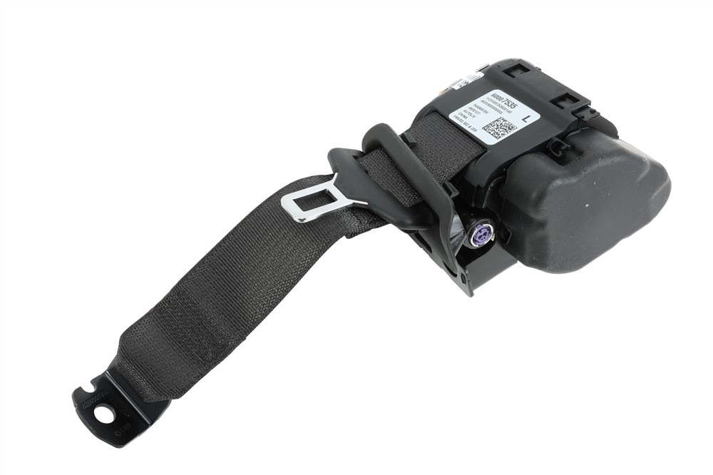 GM Genuine Parts Jet Black Rear Driver Side Seat Belt Retractor Kit
