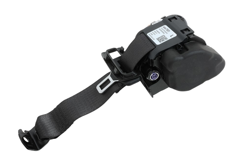 GM Genuine Parts Jet Black Rear Driver Side Seat Belt Retractor Kit