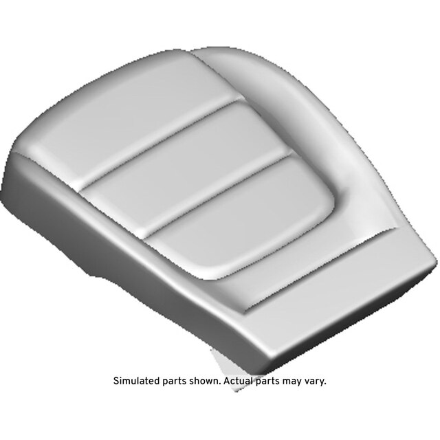 GM Genuine Parts Black Front Passenger Side Seat Cushion Cover