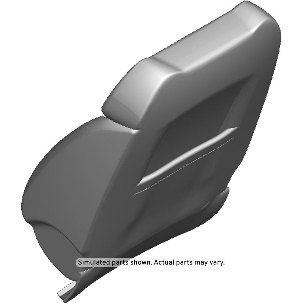 GM Genuine Parts Black Front Passenger Side Seat Back Cover