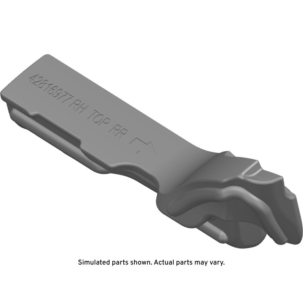 GM Genuine Parts Rear Passenger Side Door Stationary Window Seal