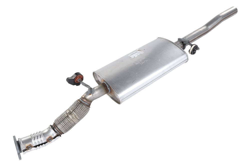 GM Genuine Parts Exhaust Front Muffler with Exhaust Pipe