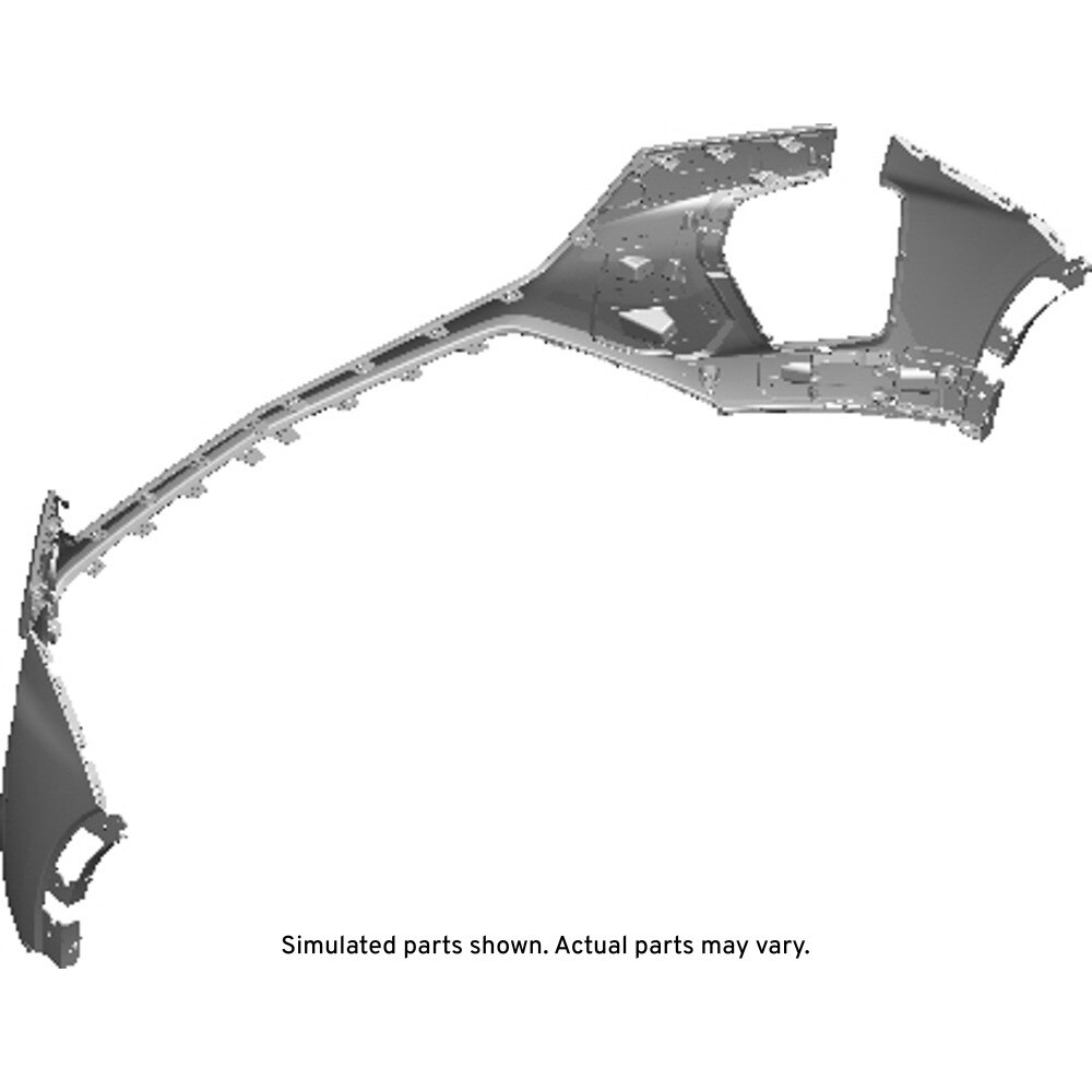 GM Genuine Parts Primed Front Bumper Upper Fascia