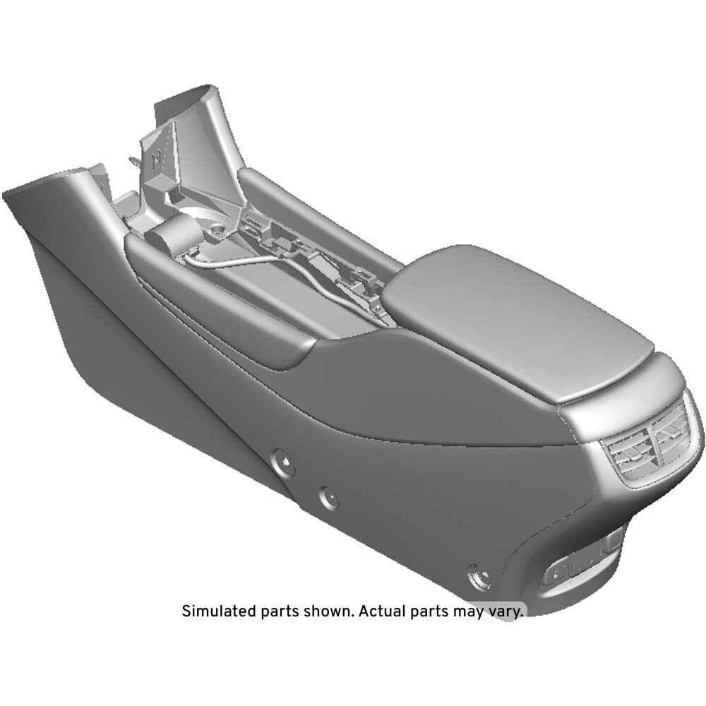 GM Genuine Parts Light Wheat Front Floor Console