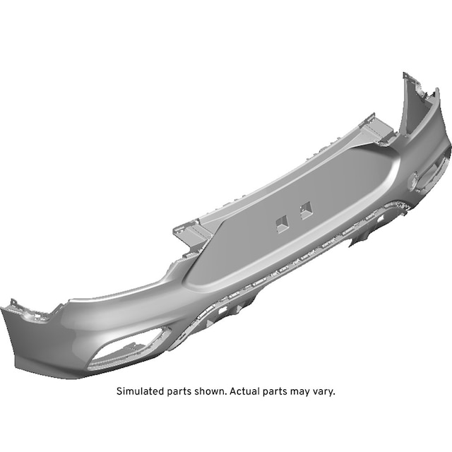 GM Genuine Parts Primed Rear Bumper Lower Fascia