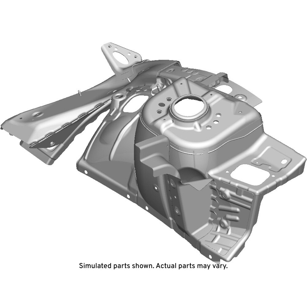 GM Genuine Parts Front Passenger Side Wheelhouse Panel