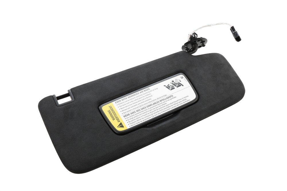 GM Genuine Parts Backen Black Passenger Side Sunshade