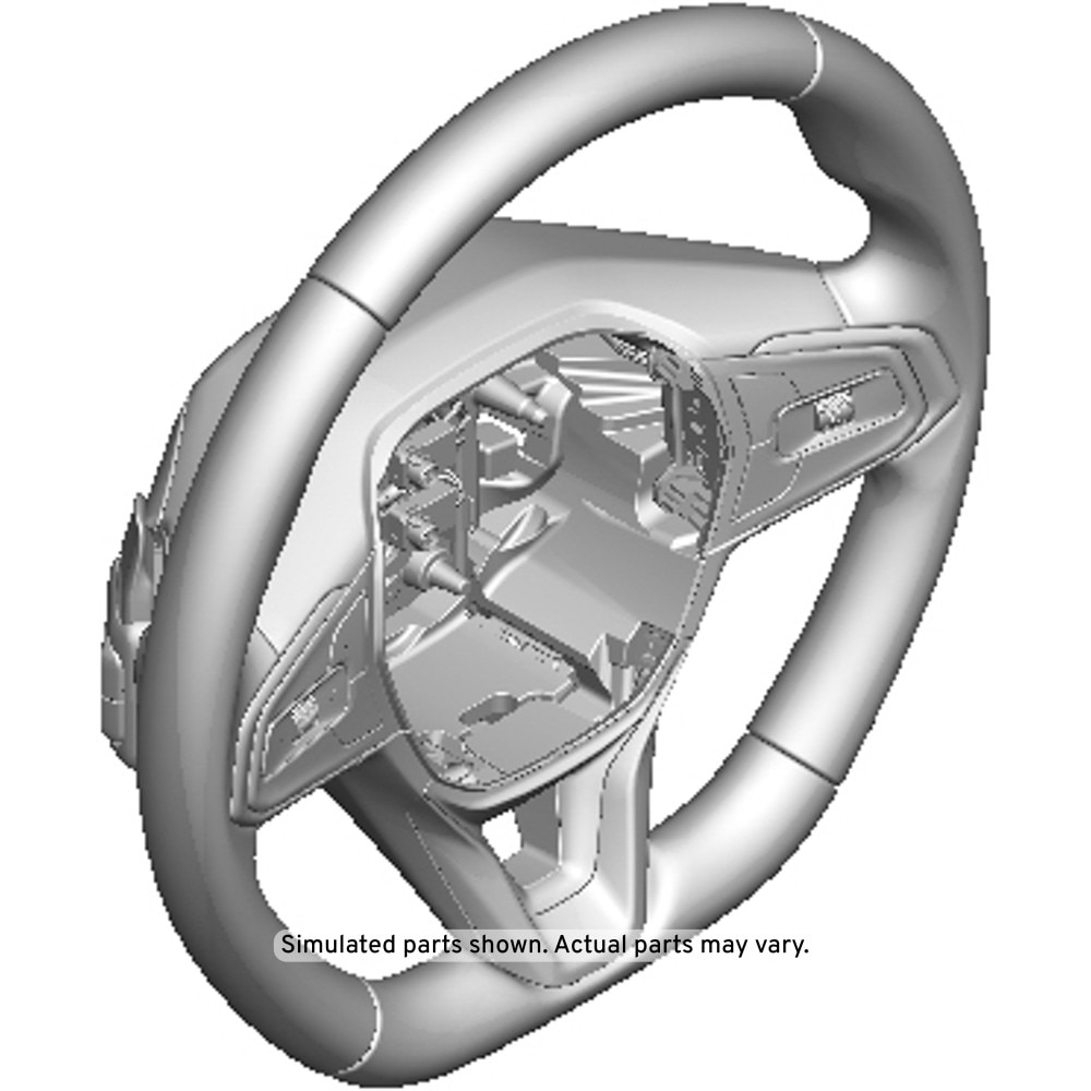 GM Genuine Parts Jet Black Steering Wheel