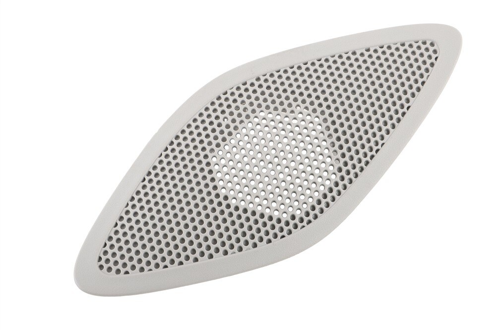 GM Genuine Parts Very Light Ash Gray Passenger Side Radio Windshield Side Garnish Molding Speaker Grille