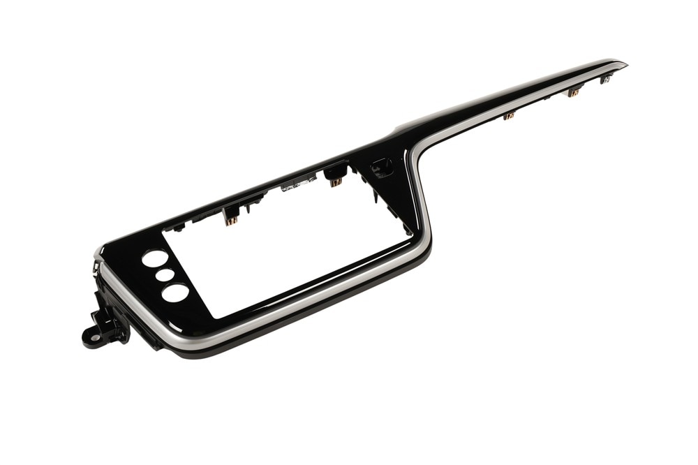 GM Genuine Parts Piano Black Instrument Panel Accessory Center Trim Plate