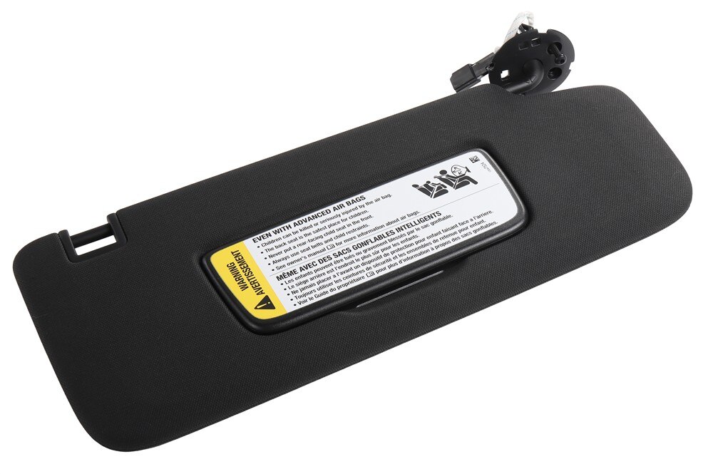 GM Genuine Parts Backen Black Passenger Side Sunshade