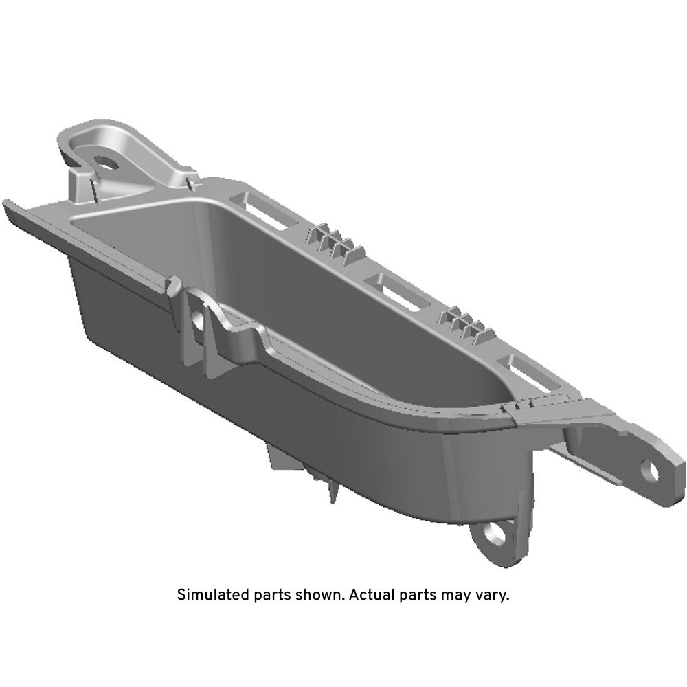 GM Genuine Parts Jet Black Rear Driver Side Door Armrest Pull Cup