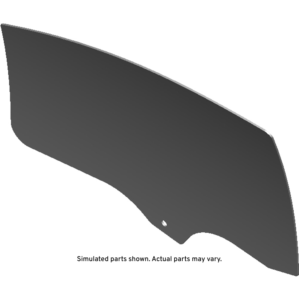 GM Genuine Parts Front Passenger Side Door Window