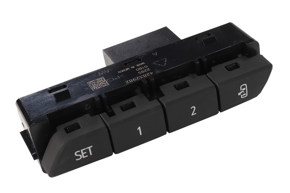 GM Genuine Parts Jet Black Driver Seat Adjuster Memory Switch