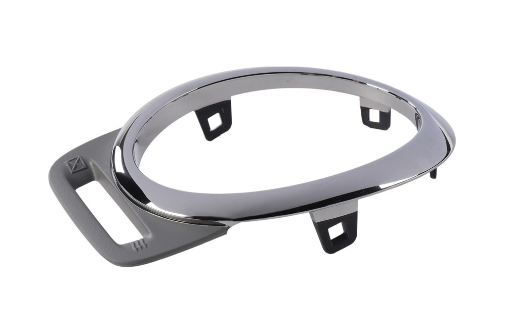 GM Genuine Parts Exterior Bright Chrome Passenger Side Instrument Panel Outer Air Outlet