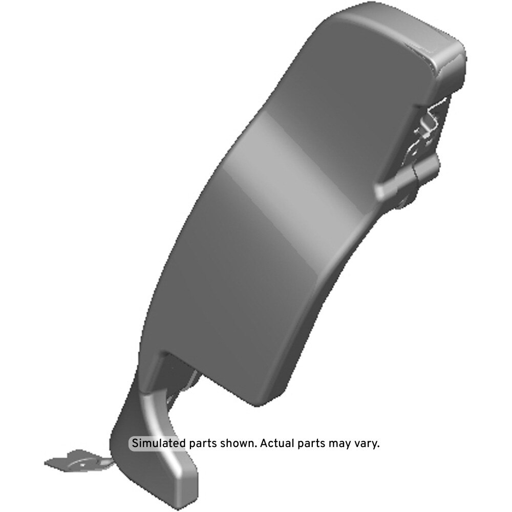 GM Genuine Parts Black Rear Passenger Side Seat Back Bolster