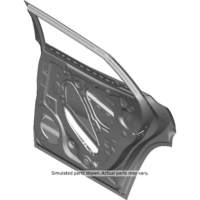 GM Genuine Parts Rear Passenger Side Door