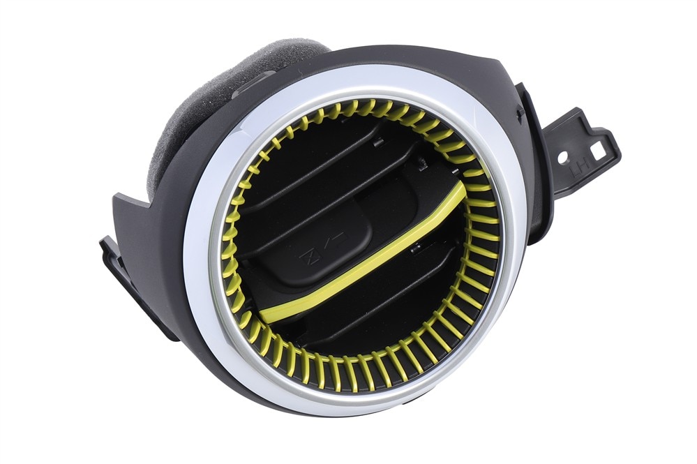 GM Genuine Parts Edge Yellow Metallic Driver Side Instrument Panel Outer Air Outlet