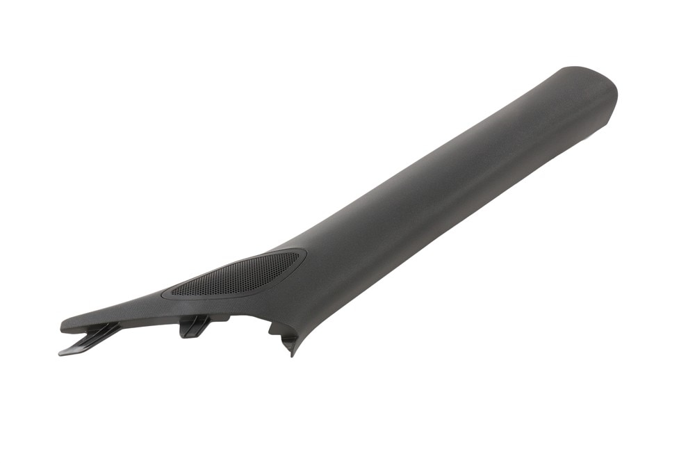 GM Genuine Parts Jet Black Passenger Side Windshield Garnish Molding