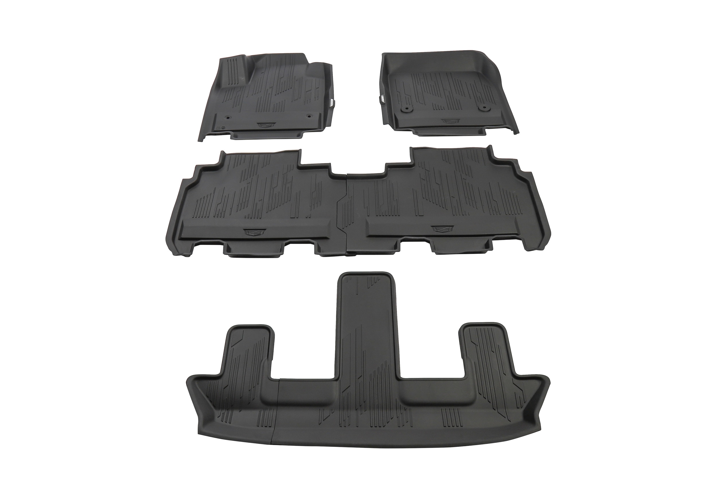 First-, Second- and Third-Row Premium All-Weather Floor Liners in