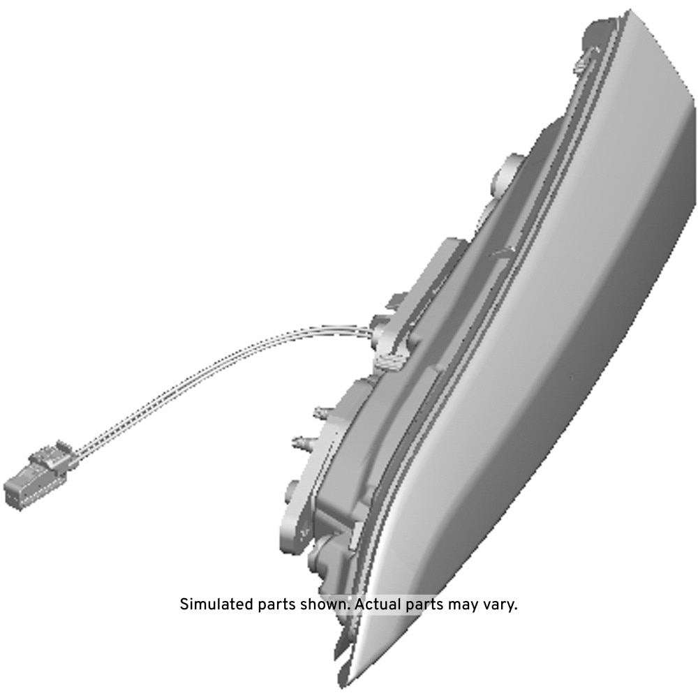 GM Genuine Parts Incandescent Rear Passenger Side Combination Lamp