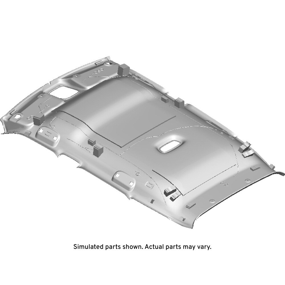 GM Genuine Parts Gray Headlining Trim Panel