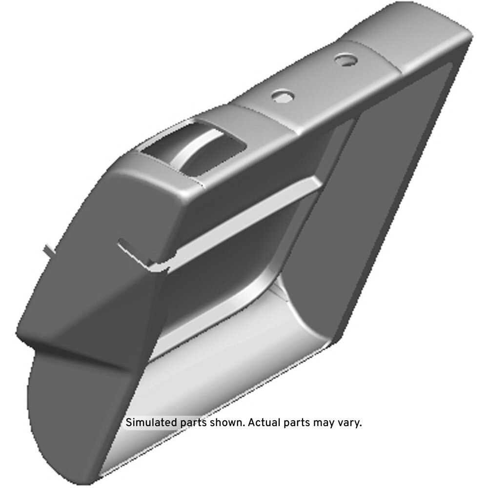 GM Genuine Parts Light Gray Rear Driver Side Seat Back Cover