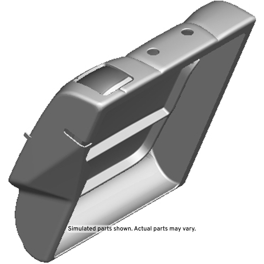 GM Genuine Parts Black Rear Driver Side Seat Back Cover