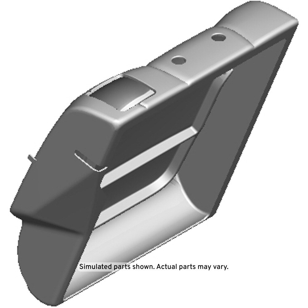 GM Genuine Parts Black Rear Driver Side Seat Back Cover