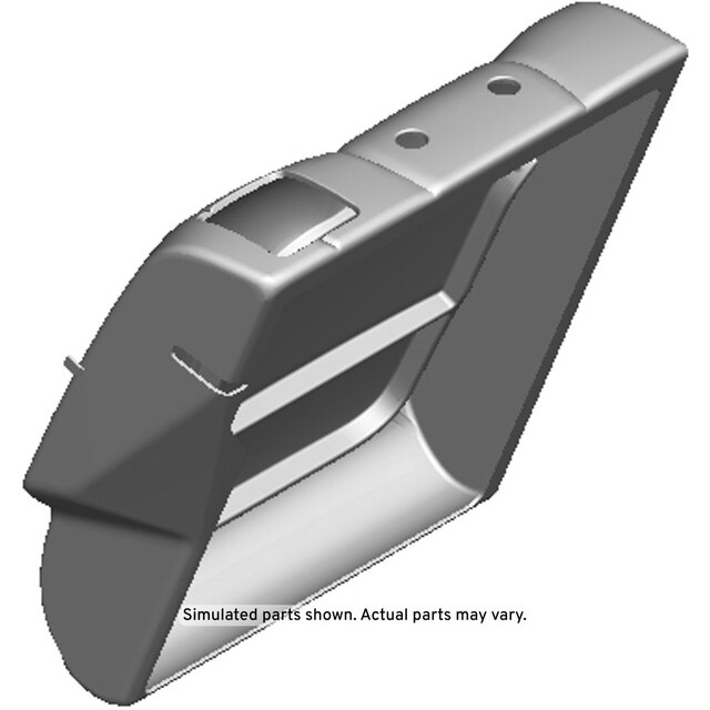 GM Genuine Parts Black Rear Driver Side Seat Back Cover