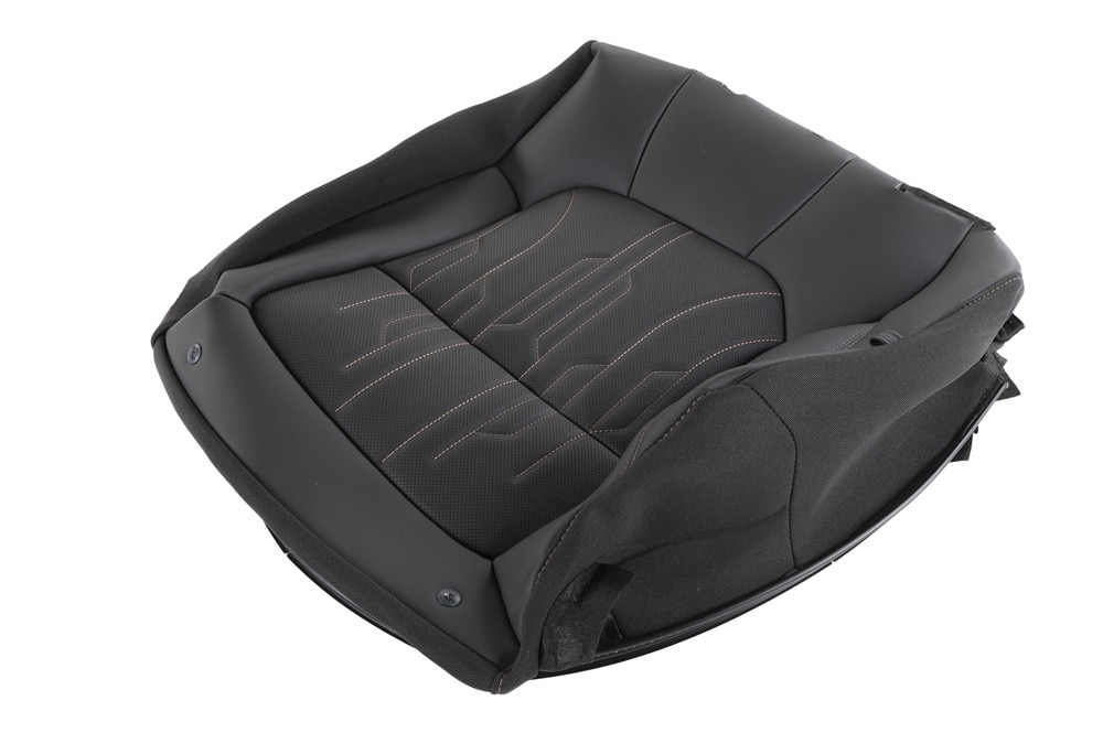 GM Genuine Parts Black Rear Passenger Side Seat Back Cover