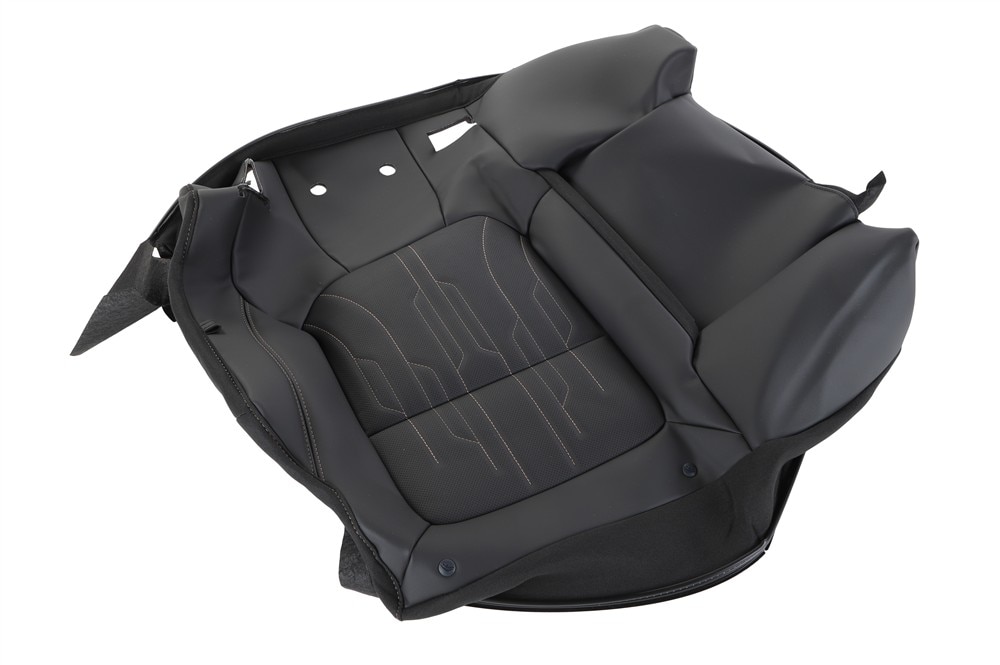 GM Genuine Parts Black Rear Passenger Side Seat Back Cover