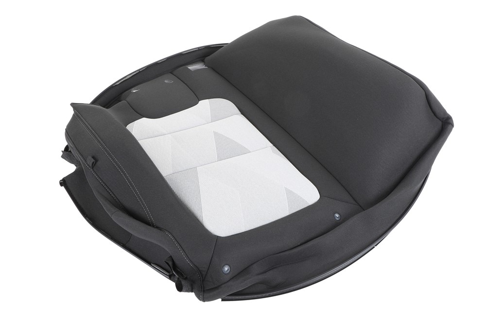 GM Genuine Parts Light Gray Rear Passenger Side Seat Back Cover