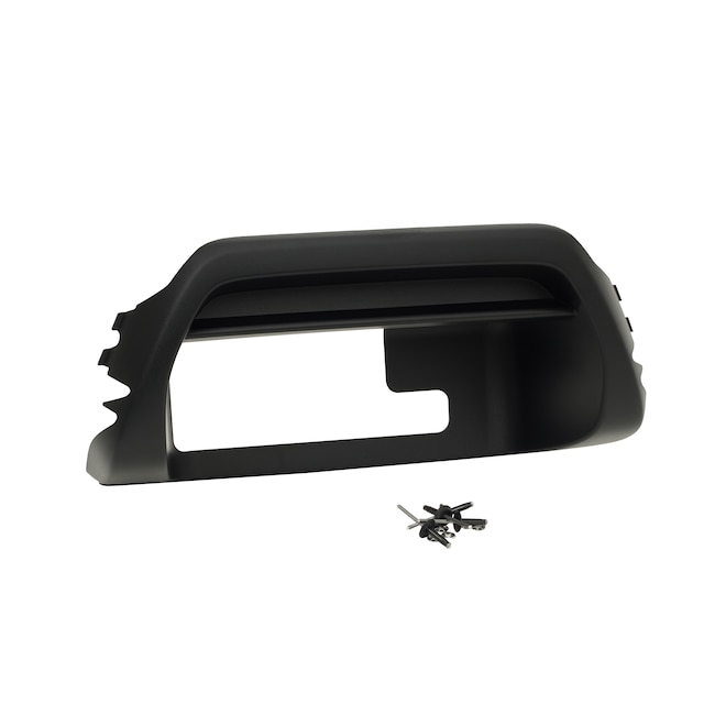 Trailer Hitch Trim Bezel in Black
