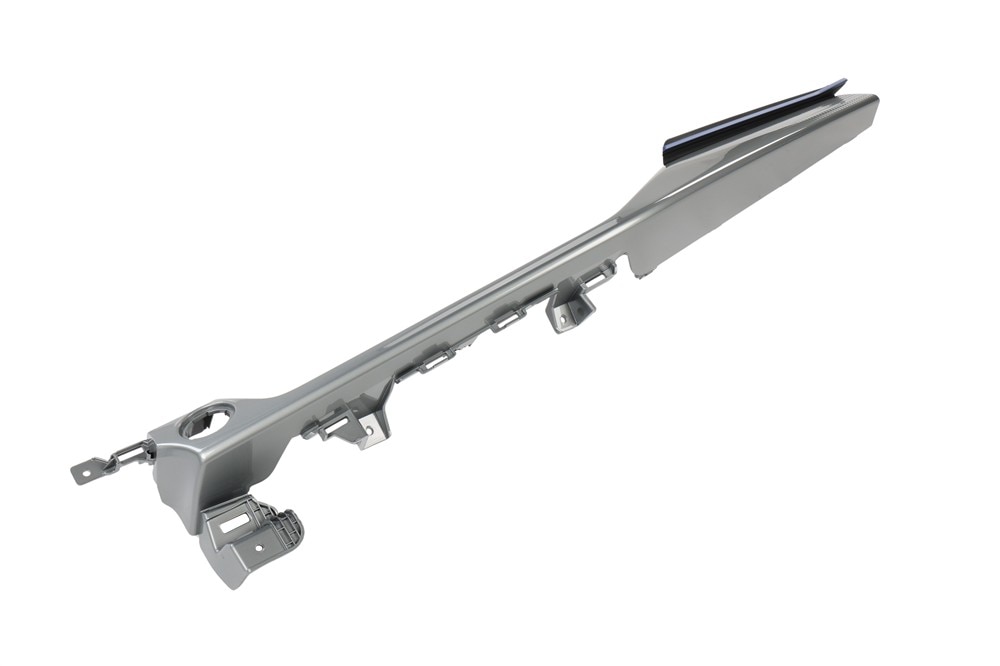 GM Genuine Parts Medium Anderson Silver Metallic Passenger Side Instrument Panel Trim Plate Applique
