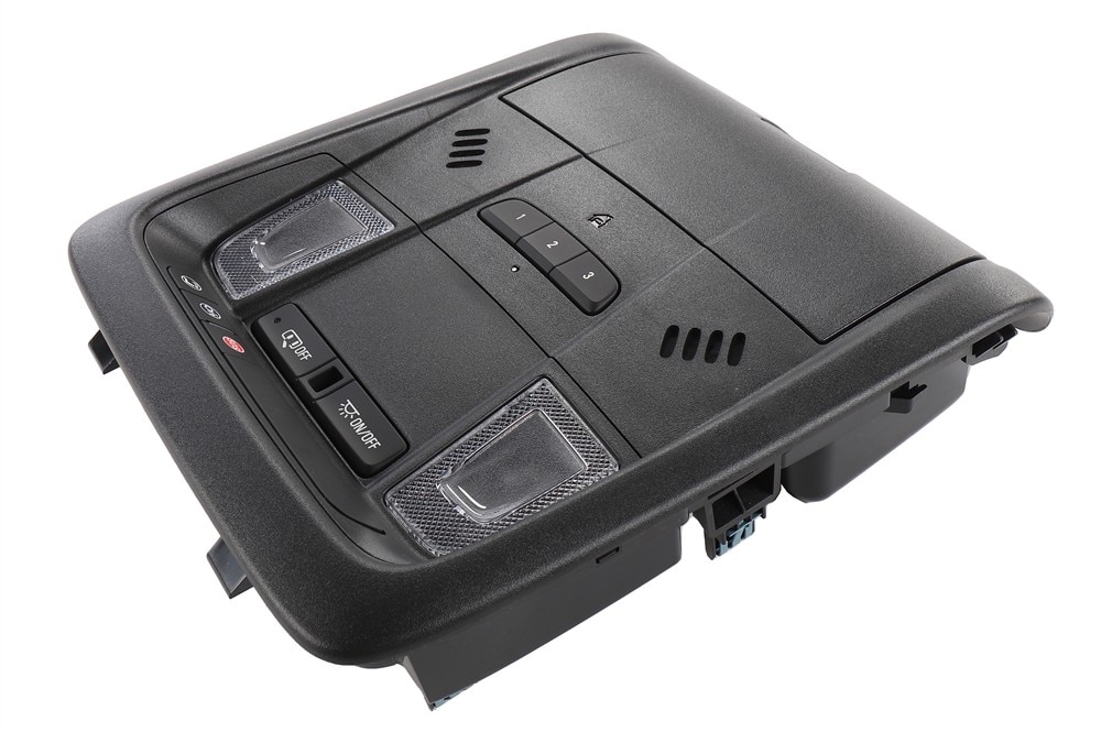 GM Genuine Parts Jet Black Roof Console